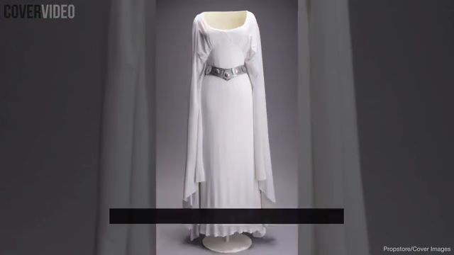 Carrie Fisher's Princess Leia dress among iconic movie costumes for sale at auction